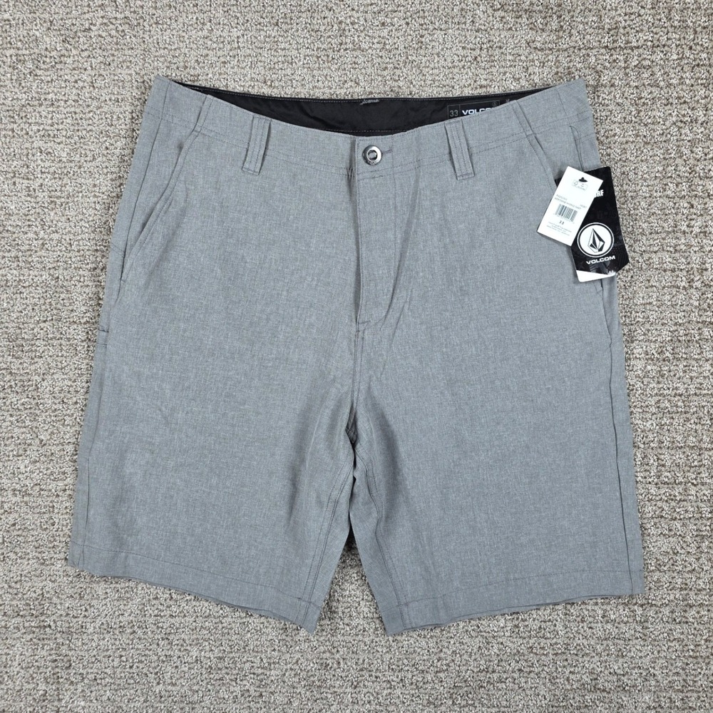 Volcom Kerosene Hybrid Shorts Mens 33 Heather Gray  New With Tags NET